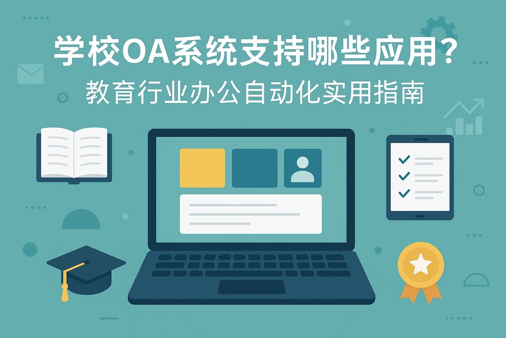 学校OA系统支持哪些应用？教育行业办公自动化实用指南"